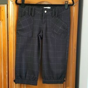 KNICKERS,‎  By anchor blue, size 3. DARK GRAY WITH SILVER THREDS.